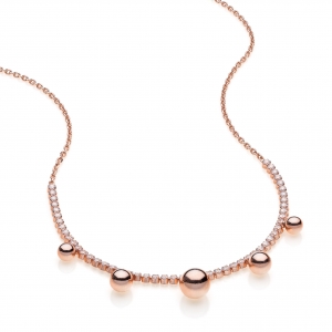 Collana in Argento con zirconi